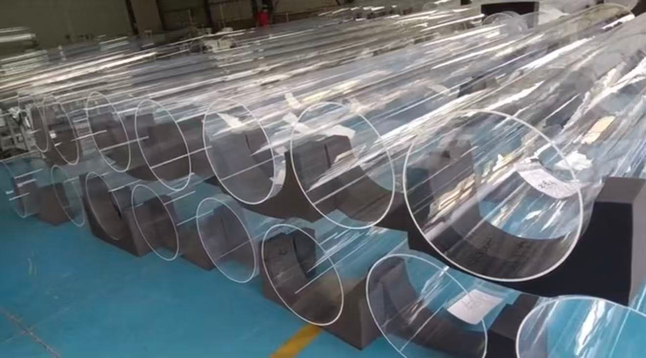 Large diameter quartz glass tube manufacturer in China