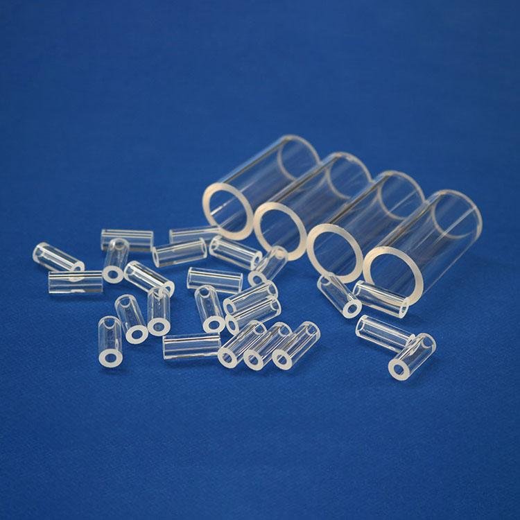 Custom quartz glass tubes with different sizes and specifications