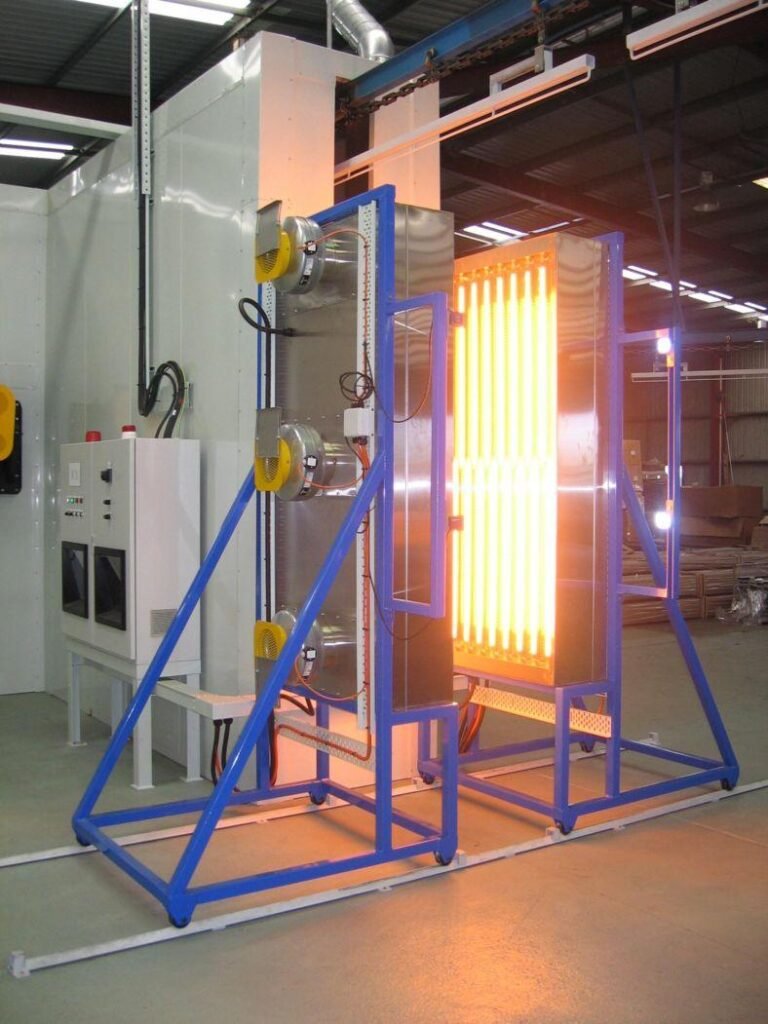 High temperature quartz glass tube used in heating equipment