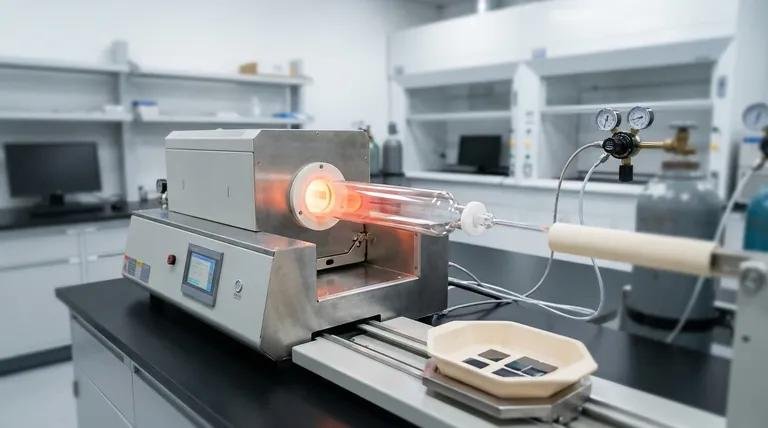 High purity quartz glass tube for laboratory applications