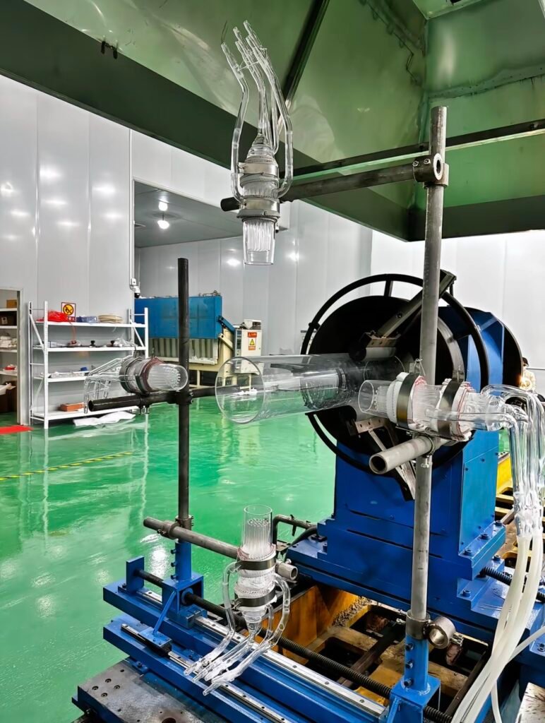 Quartz tube precision machining equipment for glass processin