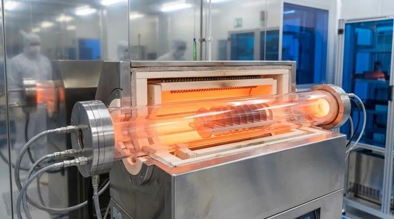 High purity quartz glass tube for semiconductor manufacturing equipment