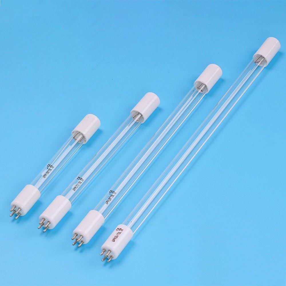 Quartz glass tube for UV lamp manufacturing and applications