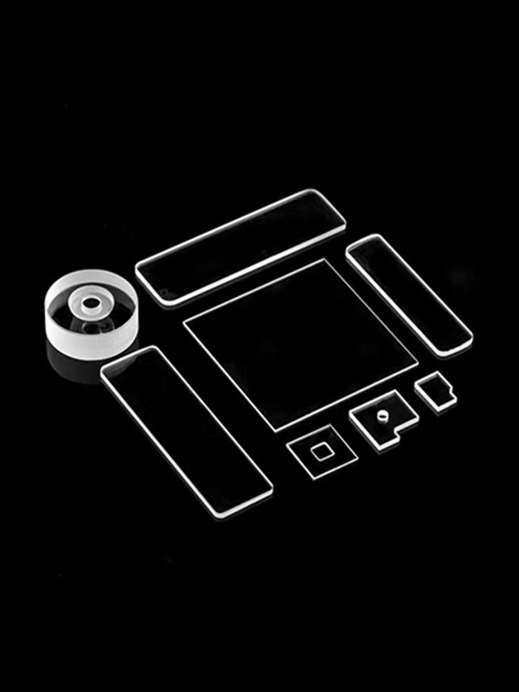 Custom quartz glass plates and precision quartz components for semiconductor and optical applications