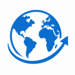 Global delivery and shipping icon for quartz glass products